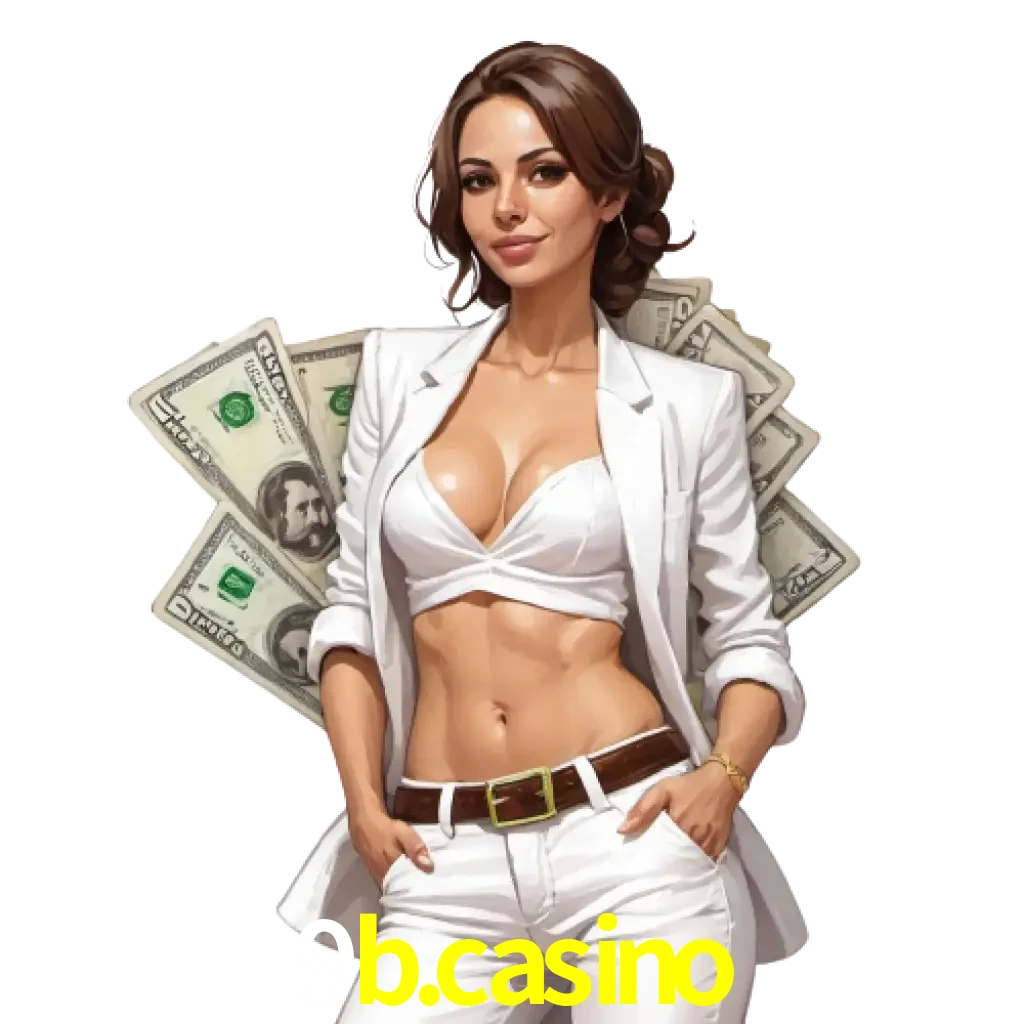 woman with money playing in 9B.CASINO bet casino